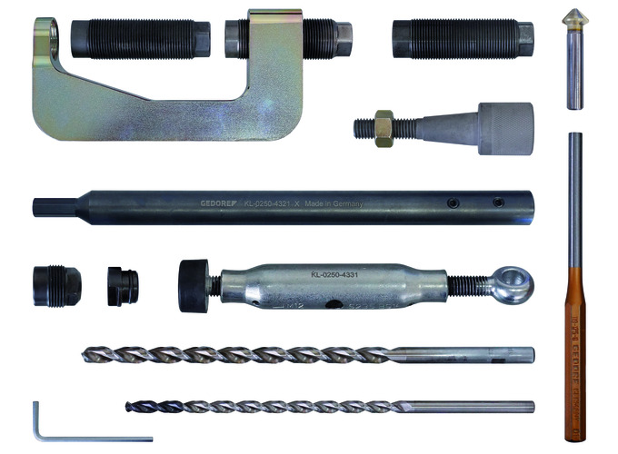 Hauptbild Klemmschrauben Ausbohrwerkzeug-Satz VW-Audi Hauptbild Klemmschrauben Ausbohrwerkzeug-Satz VW-Audi