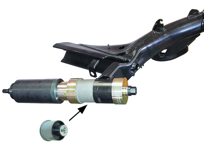 Zusatzbild 2 Zugvorrichtung Audi A3, VW Golf IV HA. Zusatzbild 2 Zugvorrichtung Audi A3, VW Golf IV HA.