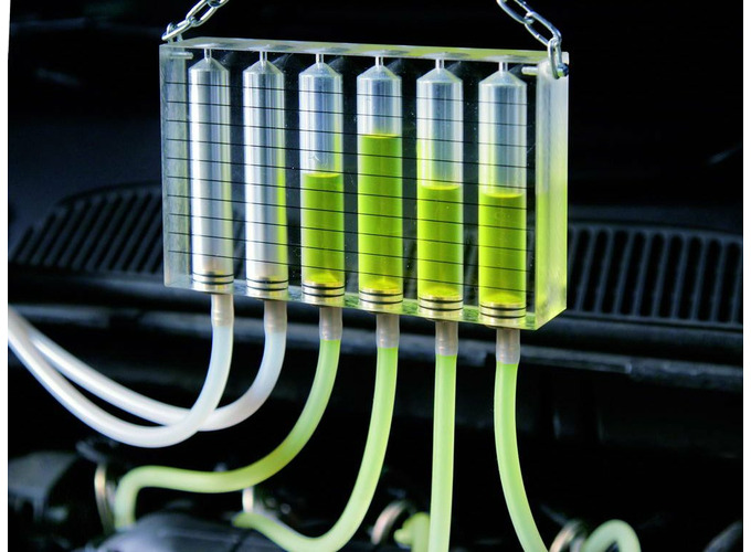 Zusatzbild 1 Common Rail Rücklaufmengenmesser f. 6 Injektoren m. Adapter Zusatzbild 1 Common Rail Rücklaufmengenmesser f. 6 Injektoren m. Adapter